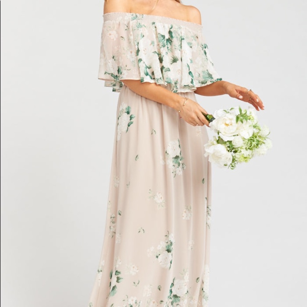 Show Me Your MuMu Floral Off-Shoulder Maxi Dress - Picture 5 of 13